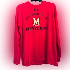 University of Maryland College Park Terrapins Under Armour Long-Sleeve Tee Shirt